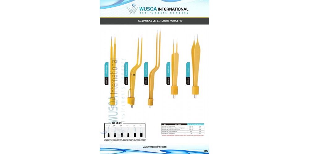 Disposable Bipolar Forceps